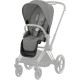 Чохол тканинний для прогулянкового блоку Cybex Priam 2023 Mirage Grey (523000743)