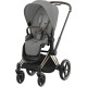 Чохол тканинний для прогулянкового блоку Cybex Priam 2023 Mirage Grey (523000743)