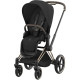 Чохол тканинний для прогулянкового блоку Cybex Priam 2023 Sepia Black (523000733)