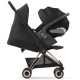 Прогулянкова коляска Cybex Coya 2023 Rosegold Frame Sepia Black, арт. 522004245 - від 6 місяців до 22 кг (приблизно 4 роки)