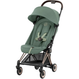 Коляска прогулочная Cybex Coya Rosegold Leaf Green (522004285)