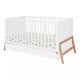 Детская кроватка-трансформер Bellamy Lotta White 140x70 см (0–5 лет) | Дитячі меблі Bellamy в Україні