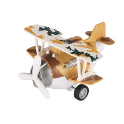 Same Toy Літак металевий інерційний Aircraft коричневий