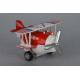 Same Toy Літак металевий інерційний Aircraft світло, музика, червоний, SY8012Ut-3
