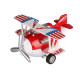 Same Toy Літак металевий інерційний Aircraft червоний | KIOSK для МАМ