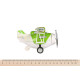 Same Toy Літак металевий інерційний Aircraft світло, музика, зелений, SY8012Ut-4