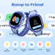 Дитячий годинник-телефон Mibro P6, 1.4", 240x280, GPS, 2MP, 900мА·год, 2АТM, сірий