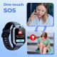 Дитячий годинник-телефон Mibro Z5, 1.69", 240x280, GPS, 2MP dual, 900мА·год, 2АТM, рожевий
