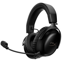 Гарнітура ігрова HyperX Cloud III S, WL/USB-A/USB-C, чорний, A59YZAA