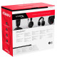 Гарнітура ігрова HyperX Cloud Stinger 2, mini-jack/dual 3.5мм, 2м/0.15м, чорний