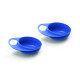 Тарілка Nuvita Easy Eating, глибока, синій, 2 шт. (NV8431Blue)