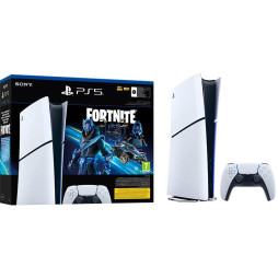 Ігрова консоль PlayStation 5 Slim Digital Edition (Fortnite® Cobalt Star Bundle)