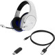 Гарнітура HyperX Cloud Stinger Core PS5/PS4, WL, біло-синій