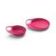Набір тарілок Nuvita Easy Eating, рожевий, 2 шт. (NV8461Pink)