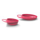 Набір тарілок Nuvita Easy Eating, рожевий, 2 шт. (NV8461Pink)