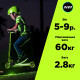 NEON Самокат Dynamo зелений, NS41G4