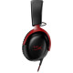Гарнітура ігрова HyperX Cloud III, mini-jack/USB-A/USB-C, 1.2м/1.3м, чорно-червоний