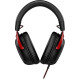 Гарнітура ігрова HyperX Cloud III, mini-jack/USB-A/USB-C, 1.2м/1.3м, чорно-червоний