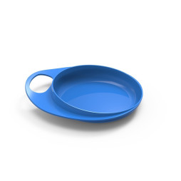 Набір тарілок Nuvita Easy Eating, синій, 2 шт. (NV8451Blue)