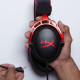 Гарнітура ігрова HyperX Cloud Alpha, mini-jack/dual 3.5мм, 1.2м/2м чорно-червоний