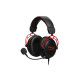 Гарнітура ігрова HyperX Cloud Alpha, mini-jack/dual 3.5мм, 1.2м/2м чорно-червоний