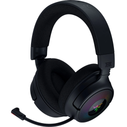Гарнітура ігрова Razer Kraken V4, USB-A/WL/BT, RGB, чорний