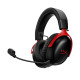 Гарнітура ігрова HyperX Cloud III S, WL/USB-A/USB-C, чорно-червоний, A59Z0AA