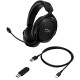 Гарнітура ігрова HyperX Cloud Stinger 2, WL/USB-A, чорний