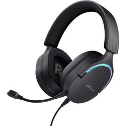 Гарнітура ігрова Trust GXT 490 FAYZO, 7.1, USB-A, 2м, чорний