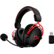 Гарнітура ігрова HyperX Cloud Alpha WL/USB-A, чорно-червоний, 4P5D4AA