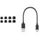 Навушники ігрові TWS Sony INZONE Buds BT 5.3, ANC, IPX4, LC3, Mic, Чорний