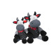 Same Toy Корова/Бик (чорно-білий) 24см, арт.erc1-A1057/24 