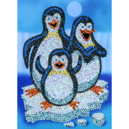 Набір для творчості Sequin Art Red Пінгвіни Пепіно 25*34см