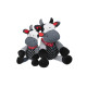 Same Toy Корова/Бик (чорно-білий) 30см, арт.erc1-A1057/30 