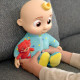 CoComelon М'яка іграшка Roto Plush Bedtime JJ Doll Джей Джей зі звуком, CMW0016