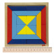 Деревянный пазл goki Мир форм-треугольники (57572-1), арт.erc1-57572-1 