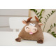М'яка іграшка Same Toy Корова/Бик 16см, коричневий
