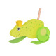 Игрушка-толкатель goki Жабка (54938G), арт.erc1-54938G 