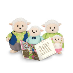 Li`l Woodzeez Набор фигурок - Семья Овечек
