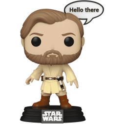 Фігурка Funko POP Star Wars: Sayings - Obi-Wan Kenobi (Hello There), 889698835954