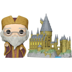 Funko Фігурка Funko POP Town: Harry Potter - Dumbledore w/Hogwarts, 889698573696