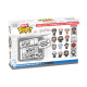 Funko Набір подарунковий Funko POP (Bitty): Harry Potter - Harry Potter 4pk, 889698713153, арт.erc1-889698713153 