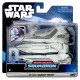Star Wars Ігрова колекційна фігурка Medium Vehicle Транспорт та фігурка Kom'rk-Class Mandalorian Starfighter 12.5см, арт.erc1-SWJ0019 