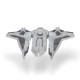 Star Wars Ігрова колекційна фігурка Medium Vehicle Транспорт та фігурка Kom'rk-Class Mandalorian Starfighter 12.5см, арт.erc1-SWJ0019 