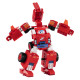Super Wings Конструктор-трансформер Small Blocks 2в1 Buildable Transforming Vehicle Джетт (Jett)