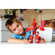 Super Wings Конструктор-трансформер Small Blocks 2в1 Buildable Transforming Vehicle Джетт (Jett)