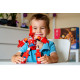 Super Wings Конструктор-трансформер Small Blocks 2в1 Buildable Transforming Vehicle Джетт (Jett)