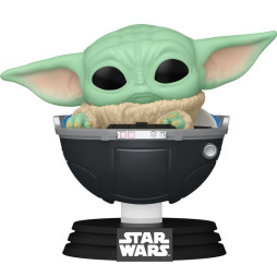 Funko Фігурка POP Star Wars: Mandalorian S9 - Grogu w/prama, 5908305247586