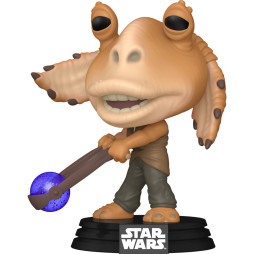 Funko Фігурка POP Star Wars: PM 25th - Jar Jar Binks w/Booma Balls, 5908305248026