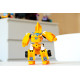 Super Wings Конструктор-трансформер Small Blocks 2-in-1 Buildable Transforming Vehicle Donnie, Донні